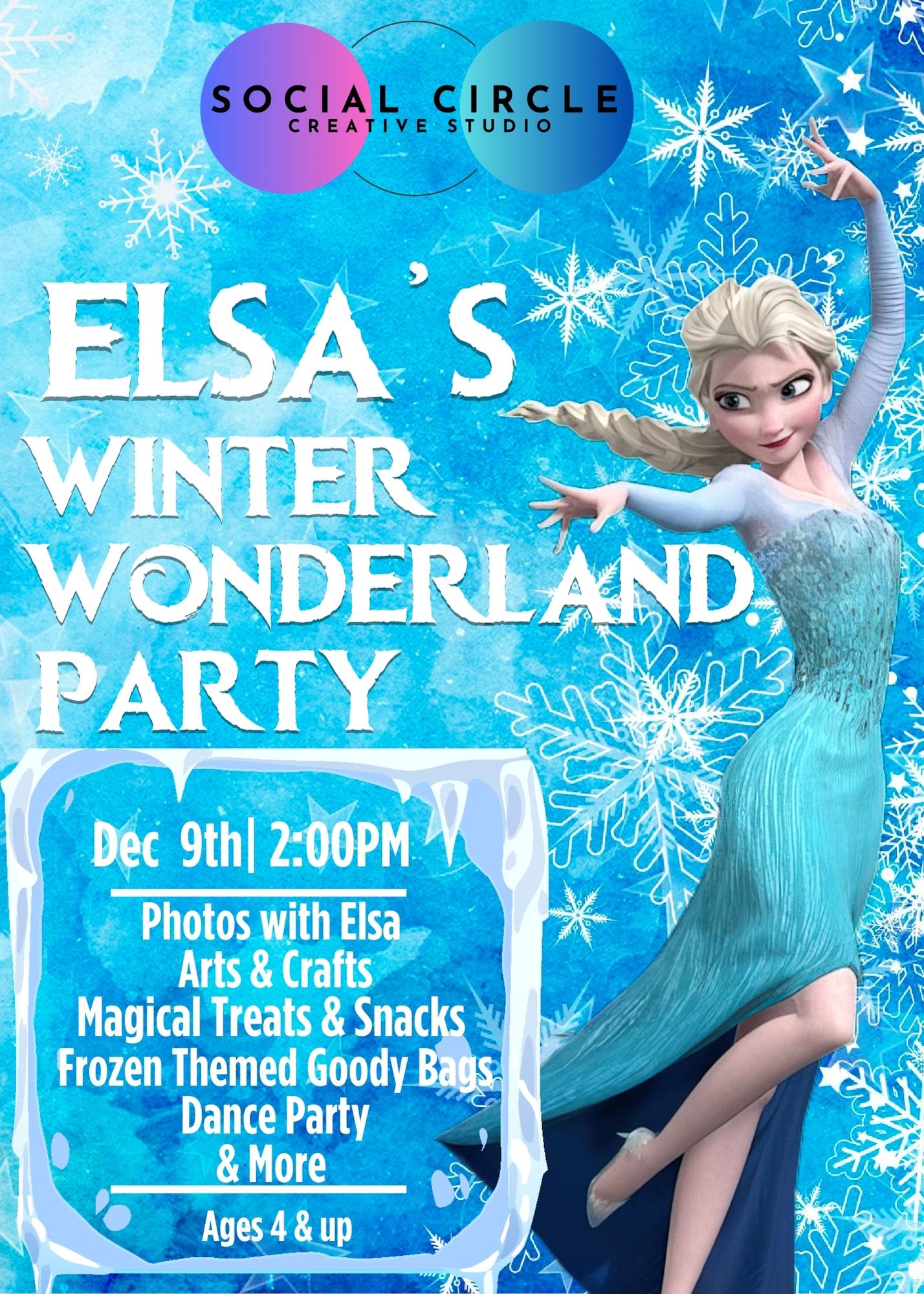 Elsa's Winter Wonderland Party